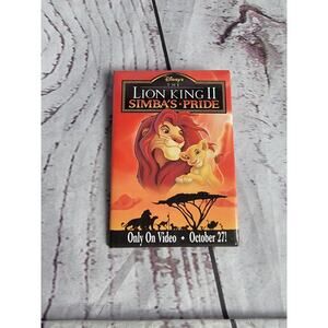 Vintage Walt Disney Lion King II Simba's Pride Pin Button